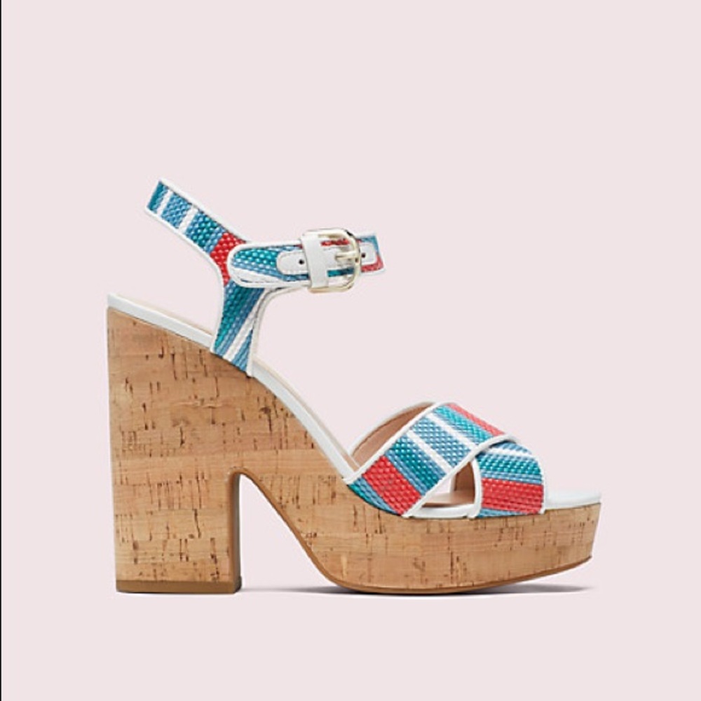 NWT Kate spade grace platform sandals